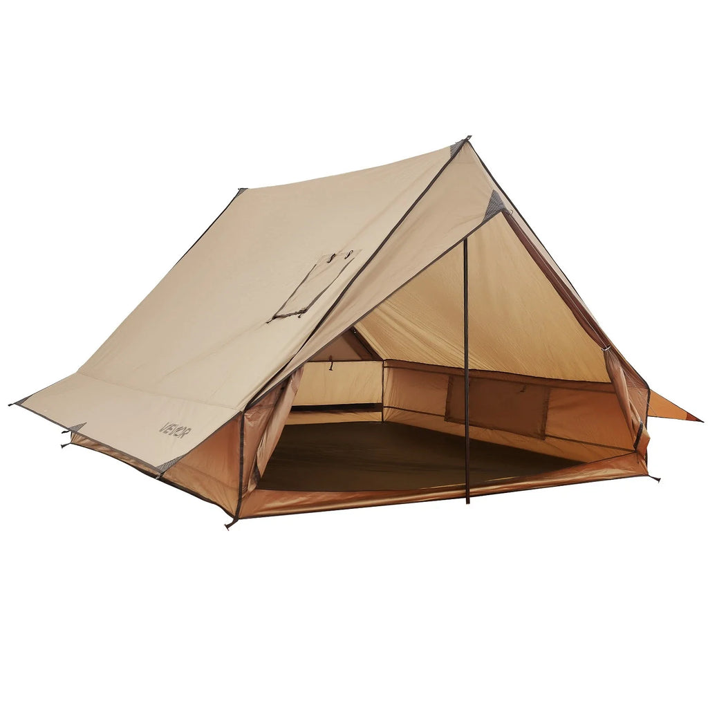 Cabin Hot Tent with Stove Jack & Ground Mat Lightweight 2 Persons Camping