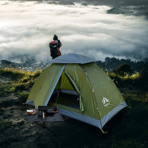 2 Person Lightweight Backpacking Tent Camping Tent Waterproof Portable US