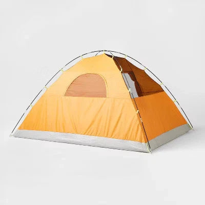 Tent 4-Person Electrical Port Rust 4 Person Camping